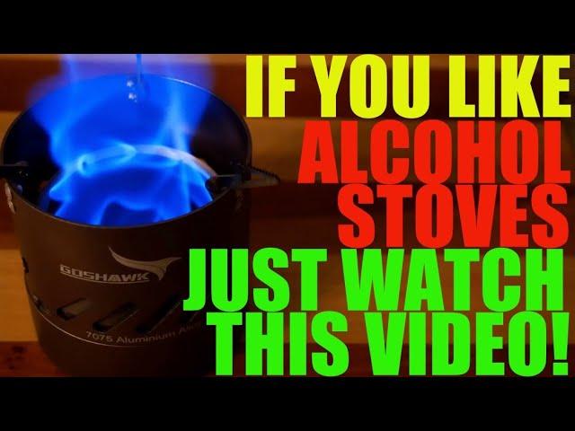 Goshawk ERA Burner - A Real Game Changer in Alcohol Stove Design