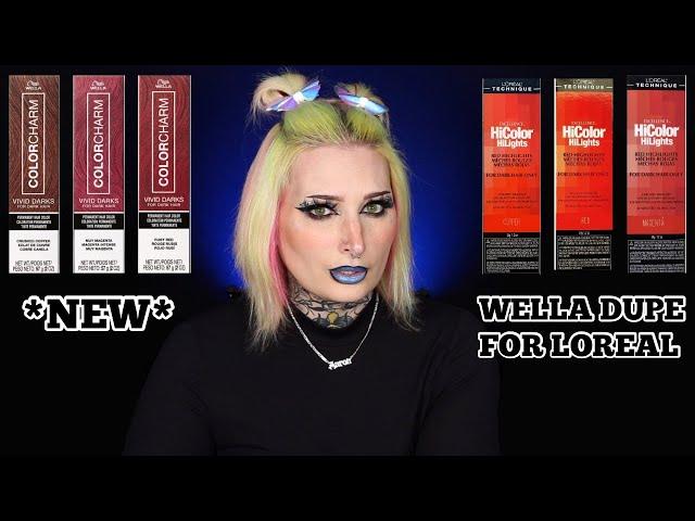 WELLA COLORCHARM HI LIFT VIVIDS FOR DARK HAIR