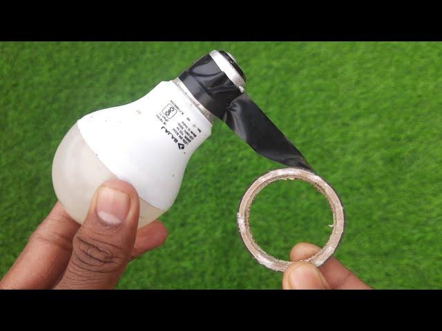 Wrap a non-working Led Bulb with electrical tape and fix all the LED lights in your home