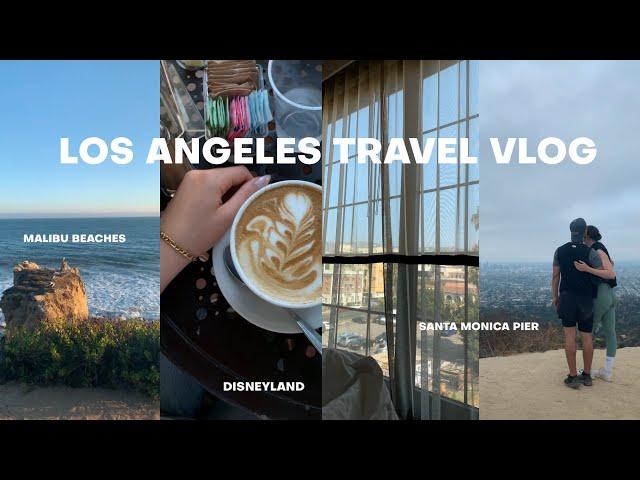 LOS ANGELES TRAVEL VLOG: Disney, Malibu beaches, hiking, Santa Monica Pier & more!