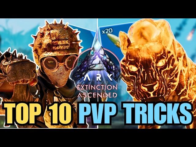 NEVER GET WIPED AGAIN! 10 MORE Tips & Tricks To Become UNDEFEATABLE! | Ark Survival Ascended