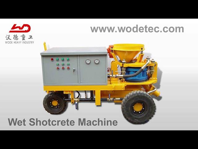 WSZ3000 WET-MIX CONCRETE SPRAYING MACHINE/SHOTECRETE MACHINE