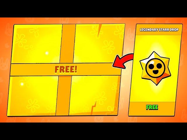 LEGENDARY FREE GIFTS!- Brawl Stars rewards