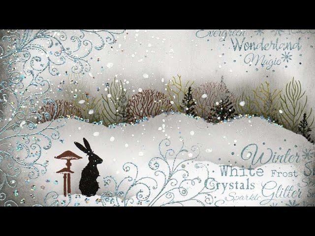 A Hare in a Winter Wonderland by Tracey Dutton - A Lavinia Stamps Tutorial