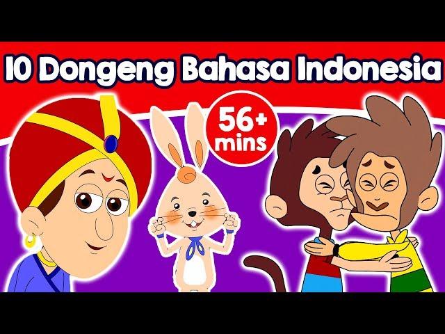 10 Dongeng Bahasa Indonesia - Cerita Untuk Anak-Anak | Animasi Kartun | Kids Stories in Indonesian