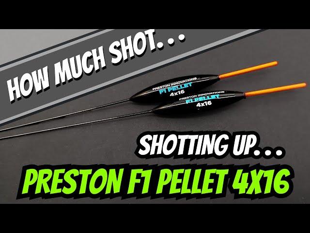 Match Fishing Rig Guide - Shotting Up A Rig - Preston F1 Pellet 4x16 - How Much Shot.....?