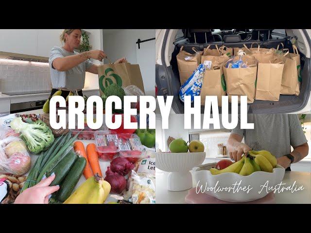 Grocery Haul | Woolworths | Australia