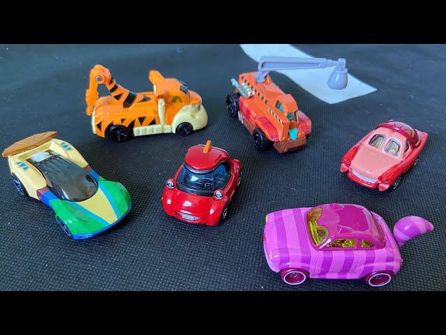 HOT WHEELS DISNEY CHARACTER CARS SERIES 7 (MULAN JACK-JACK TIGGER RALPH SEBSTIAN CHESHIRE CAT)