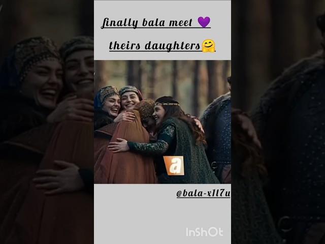 fatima conca holofira.ulgen meet bala and shocked #bala #turkishseries #osmanghazi #