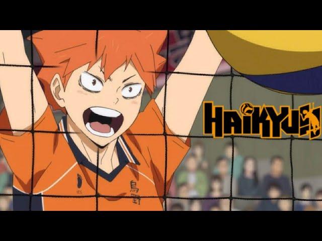 Hinata Blocks Miya Osuma | Haikyuu To The Top 2