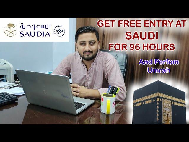 Saudi Umrah Free e-Visa for 96 Hours - Saudi Airline Book Karo or Free Umrah Karo - Big Announcement