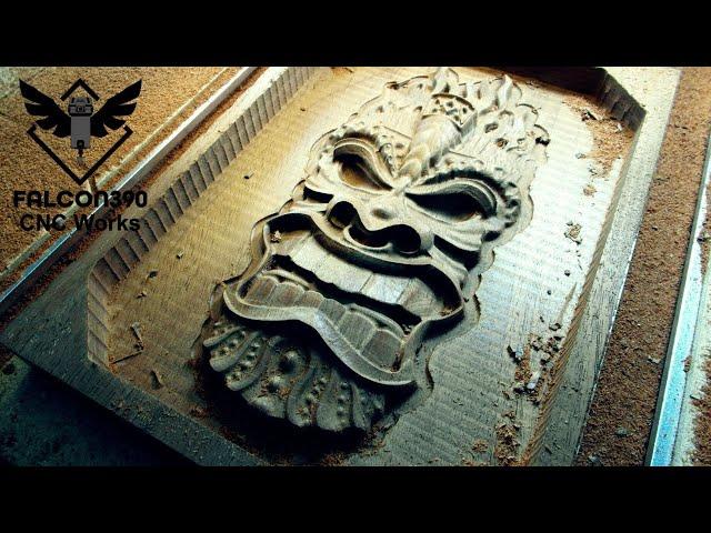 Making a Polynesian Mask with a Desktop CNC Router.