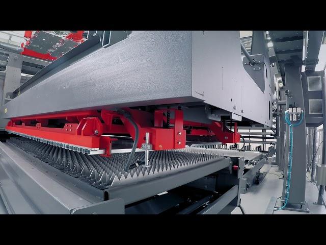 Bystronic Automation Laser: Grossteilentnahme (Deutsch)