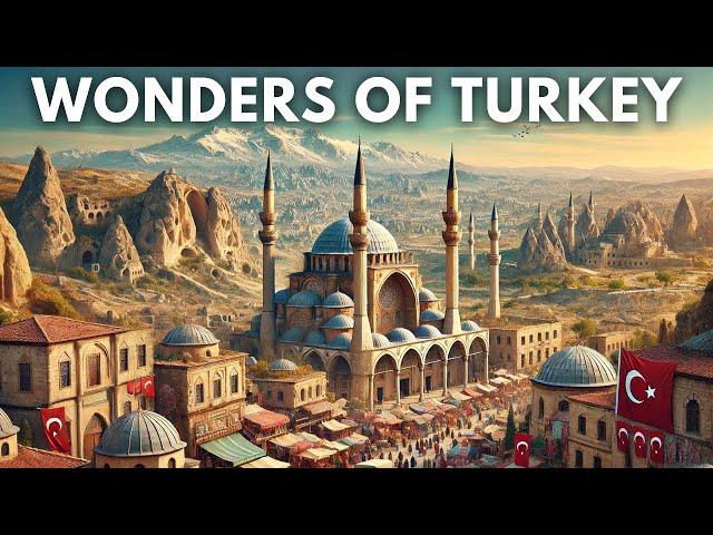 Wonders of Turkey | The Most Amazing Places in Turkey | Travel Video 4K