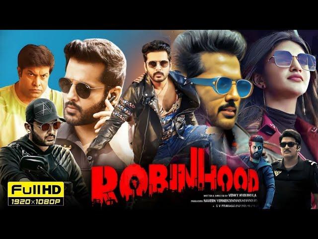 Robinhood Full Movie Hindi Dubbed | Nithiin | Sreeleela | Venky Kudumula | Review & Facts|