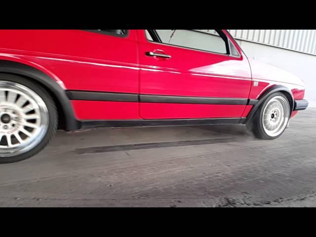 Golf mk2 gti CUP slow motion lunch