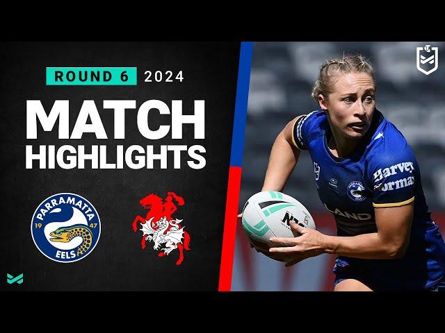 NRLW 2024 | Eels v Dragons | Match Highlights