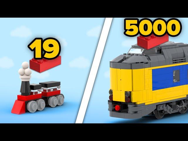 LEGO Trains in Different Scales | Comparison