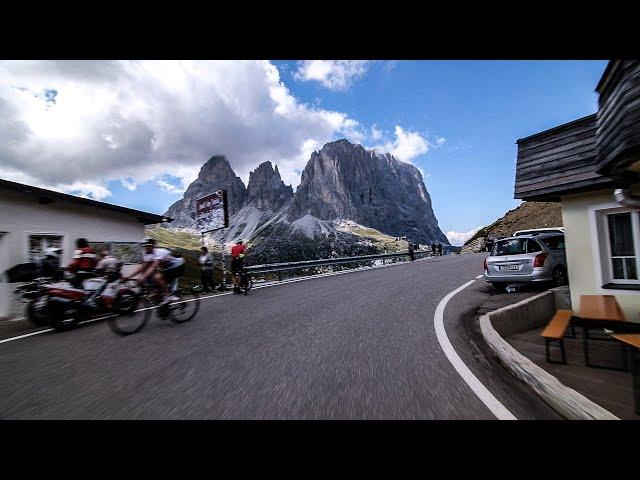 Sella Ronda (Passo Sella and Passo Gardena - Italy) - Indoor Cycling Training