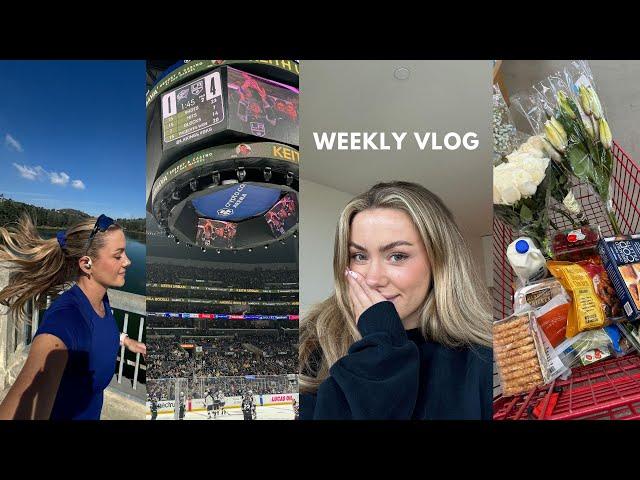 LIFE AS A BRIT LIVING IN LA | Trader Joes haul, Ice Hockey game and finally running again!!