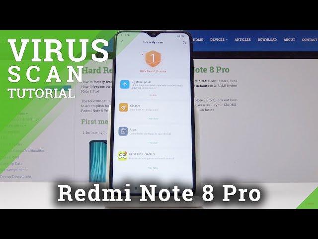 How to Virus Scan in XIAOMI Redmi Note 8 Pro - Security Scan