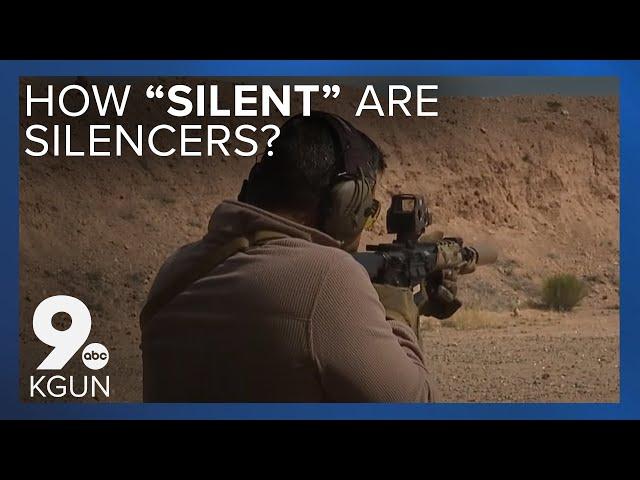 How “silent” are gun silencers?