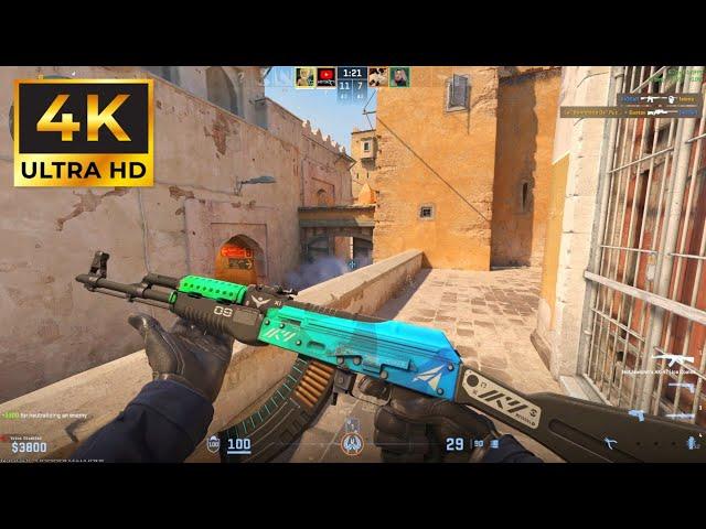 Counter Strike 2 Ranked Gameplay 4K (No Commentary)