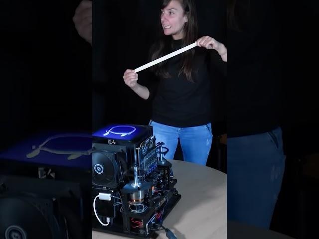This volumetric display lets you touch items digitally