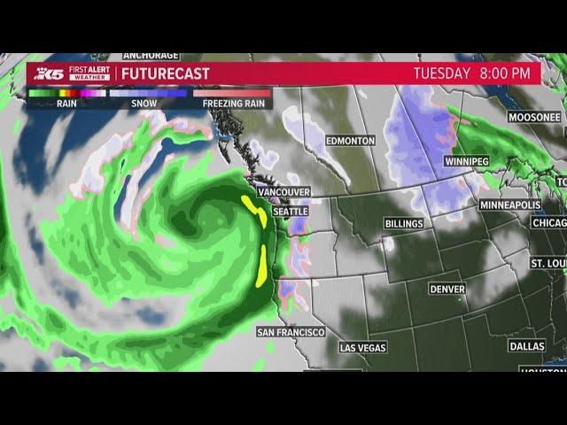 Bomb cyclone forecast | KING 5 First Alert Weather