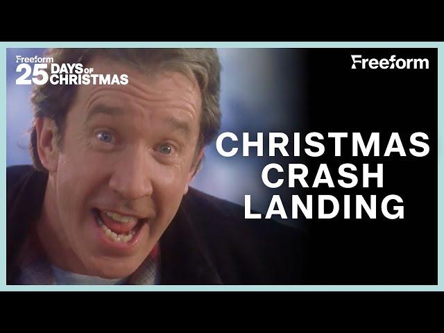 A Christmas Crash Landing | The Santa Clause 2 | Freeform