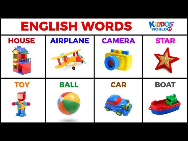 My First Words - Learn Basic English Vocabulary - Picture Words