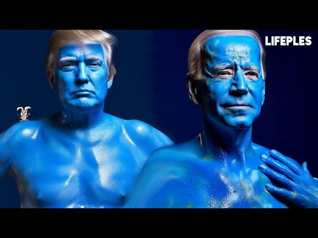 Biden ft. Trump - I'm Blue (AI Cover)