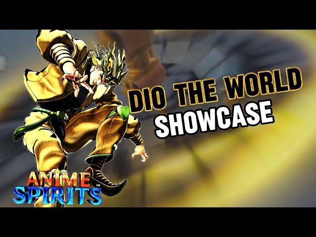 How to get Dio The World Soul + Full Showcase [Anime Spirits]