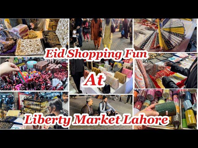 Eid Shopping Vlog From Liberty Market Lahore|Eid Shopping Haul|Liberty Market Shopping Vlog|Eid Vlog