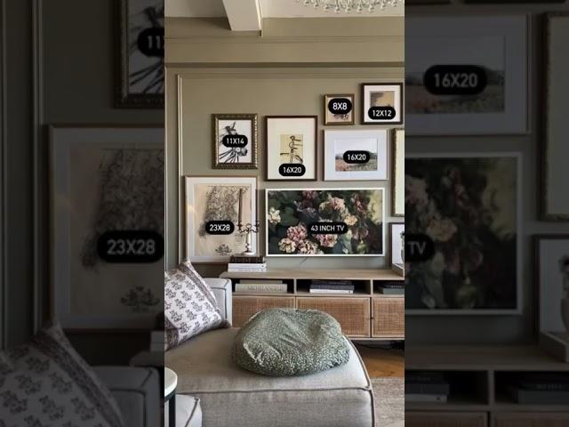 GALLERY WALL | SIZE GUIDE