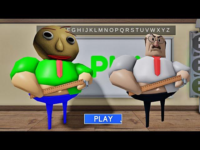 MR.BALDI BARRY PRISON SCHOOL ESCAPE! OBBY ROBLOX #roblox #obby