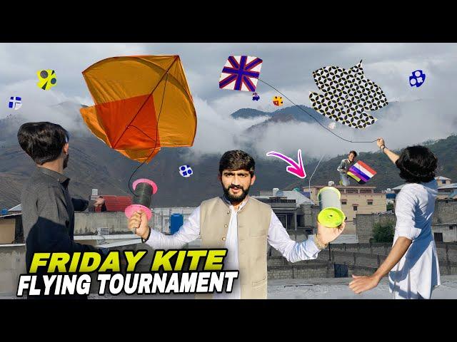 Friday kite flying tournament*Aj 0.22 joker ny dhad tawa say taiz hawa min sara asman khali kr dia