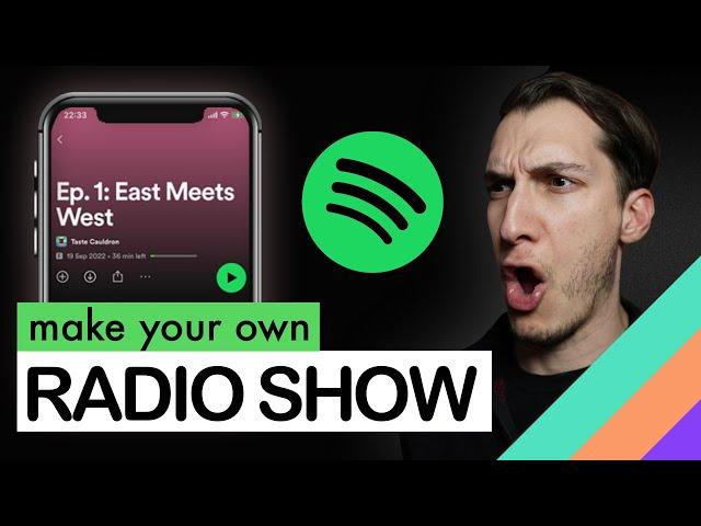 Make your own radio show with Spotify's Music + Talk feature!