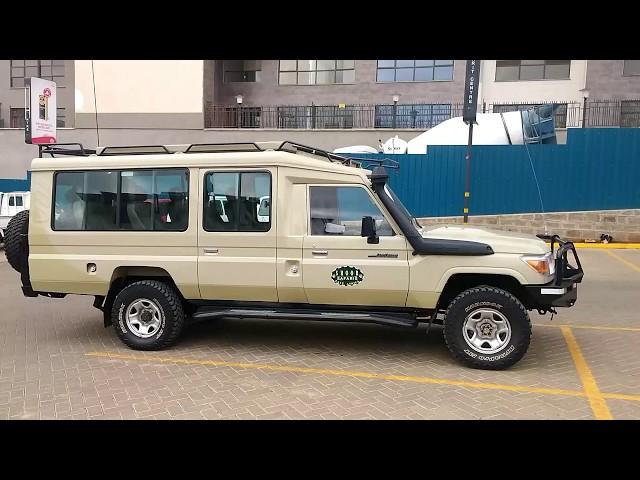 4x4 Toyota Land Cruiser Safari Vehicle for Car Rental in Kenya & Tanzania with Driver from Nairobi