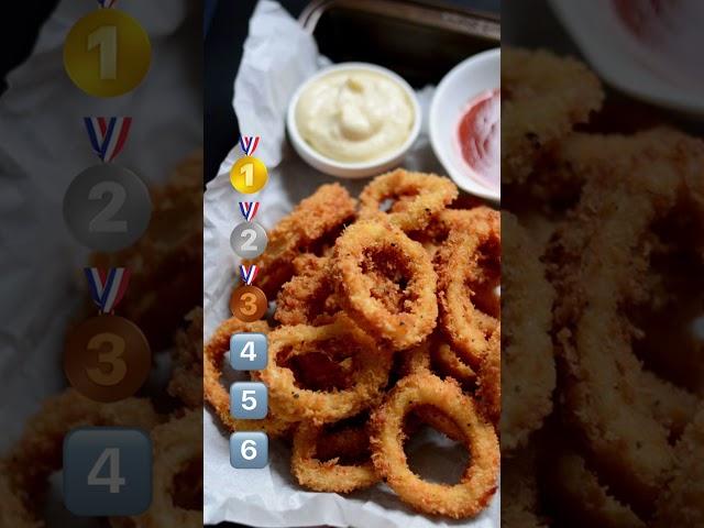 Rank these 6 food but you can't change  #top #viral #ranking #shorts