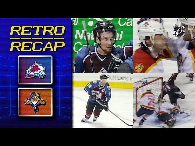 Peter Forsberg Leads the Comeback! | Retro Recap | Avalanche vs. Panthers | NHL