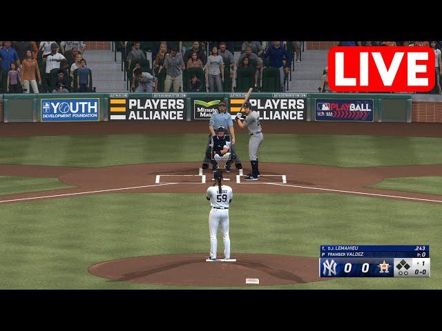 MLB LIVE Yankees vs. Astros - 8th March 2025 | MLB Full Game - MLB The Show 24