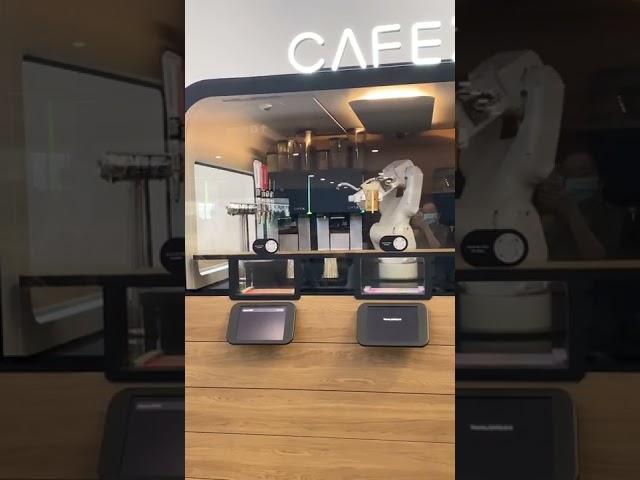 The Robot Barista at Cafe X SFO