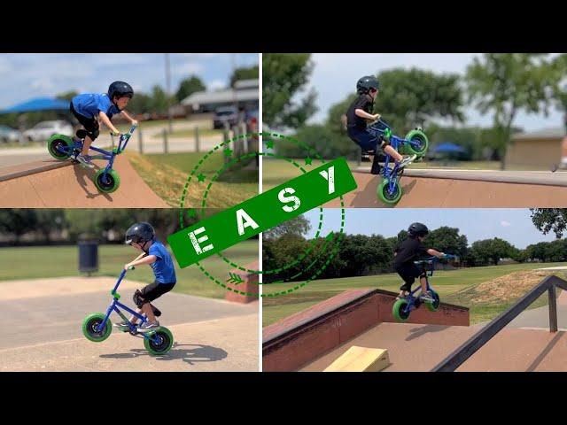 5 BEGINNER FATBOY MINI BMX TRICKS TO TRY AT THE SKATEPARK!