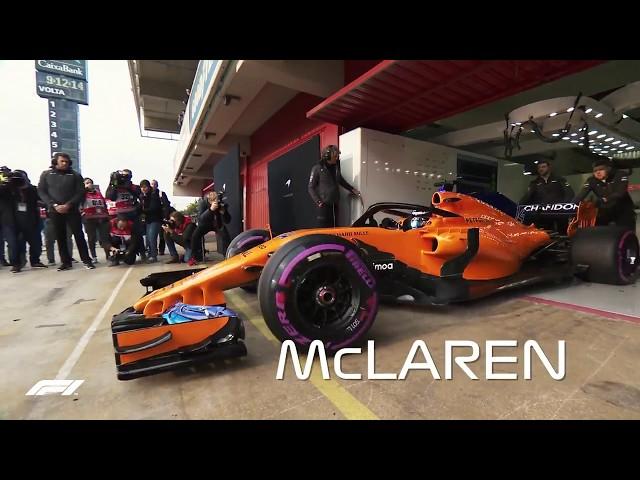 The 2018 F1 Grid: Every Car Hits The Track