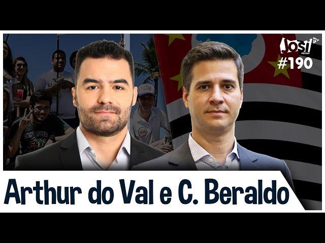CRISTIANO BERALDO e ARTHUR DO VAL MAMÃE FALEI - JosiTV Podcast #190