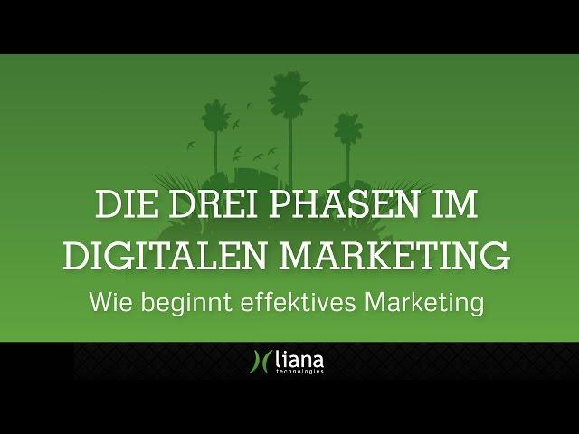 Die drei Phasen im digitalen Marketing