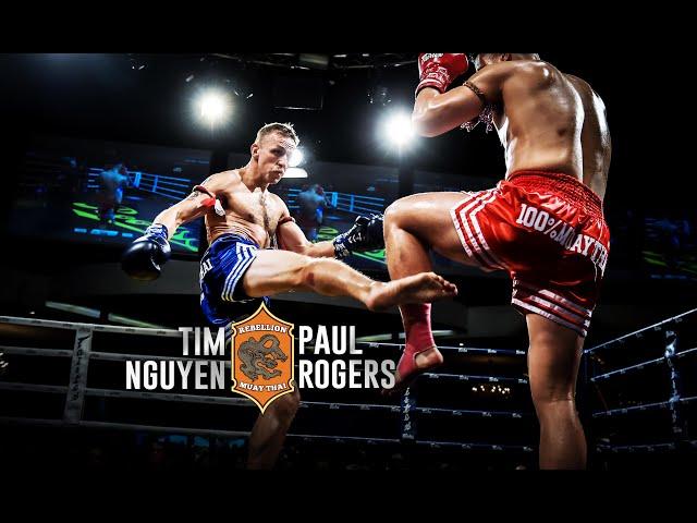 FULL FIGHT | Rebellion Muaythai 24: Tim Nguyen vs Paul Rogers