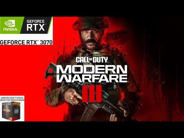 Call of Duty: Modern Warfare 3 (2023) Beta | RTX 3070 | Ryzen 5700X | 1080p | Gameplay