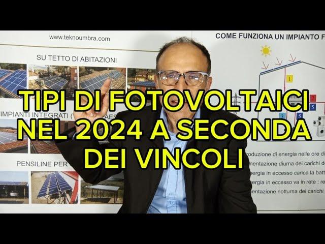 Cosa implica la presenza di vincolo paesaggistico 2024 per un nuovo impianto fotovoltaico casalingo